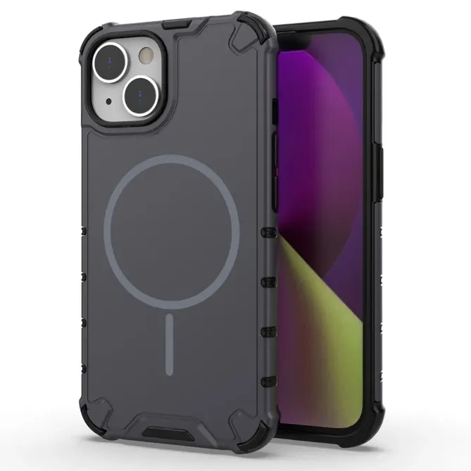 Coque iPhone 14 Magnétique Texture Ondulée