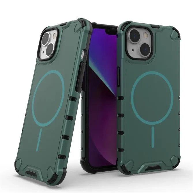 Coque iPhone 14 Magnétique Texture Ondulée
