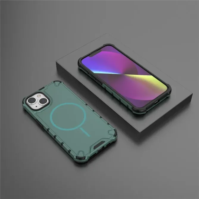Coque iPhone 14 Magnétique Texture Ondulée