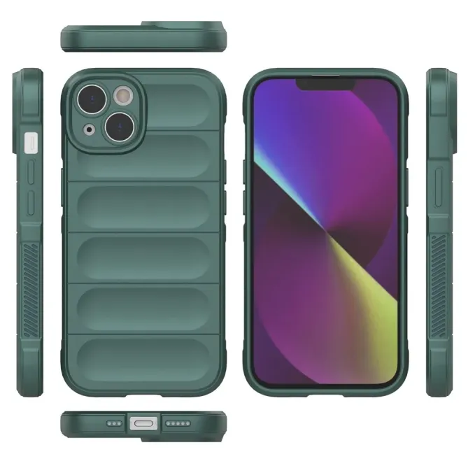 Coque iPhone 14 Rugged Silicone