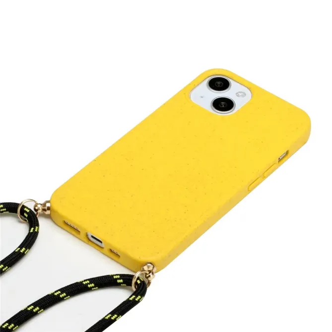 Coque iPhone 14 avec cordon bandoulière