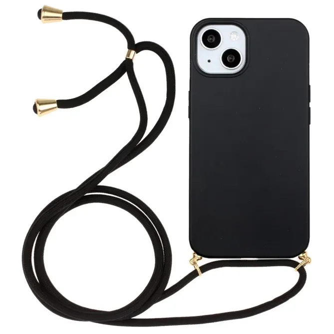 Coque iPhone 14 avec cordon bandoulière