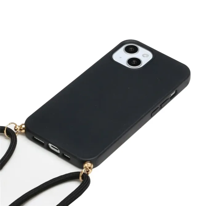 Coque iPhone 14 avec cordon bandoulière