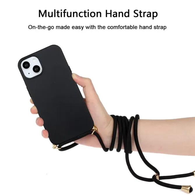 Coque iPhone 14 avec cordon bandoulière