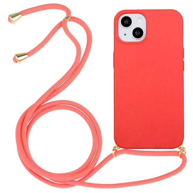 Coque iPhone 14 avec cordon bandoulière