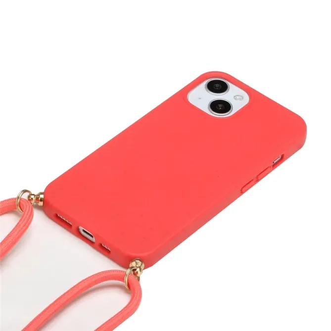 Coque iPhone 14 avec cordon bandoulière