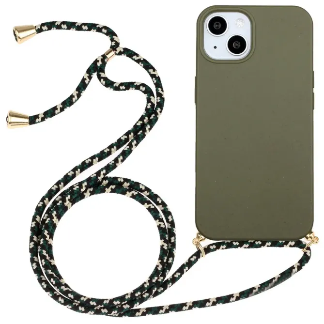 Coque iPhone 14 avec cordon bandoulière