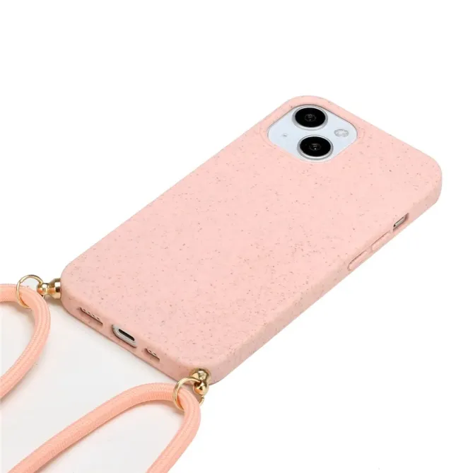 Coque iPhone 14 avec cordon bandoulière