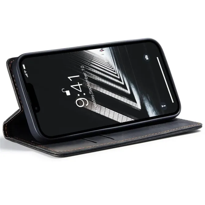 Flip Cover iPhone 14 Porte-cartes et support 013 Series