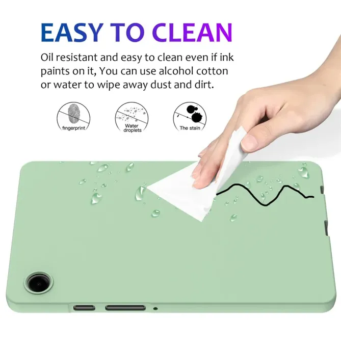 Coque Samsung Galaxy Tab A11 Puro silicone liquide