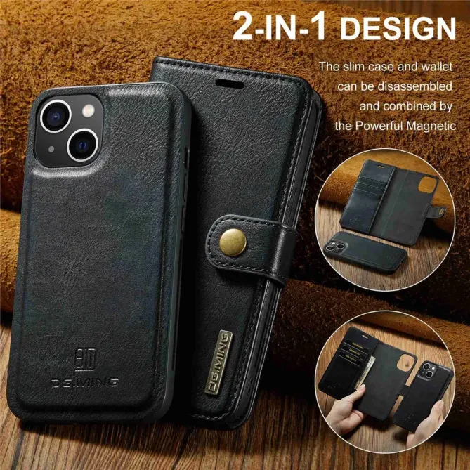 Protection 2 en 1 iPhone 14 housse et coque détachable