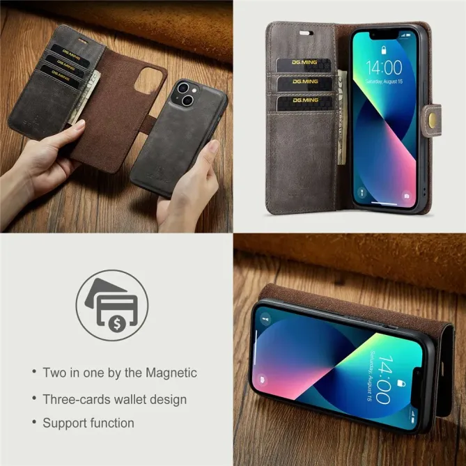 Protection 2 en 1 iPhone 14 housse et coque détachable