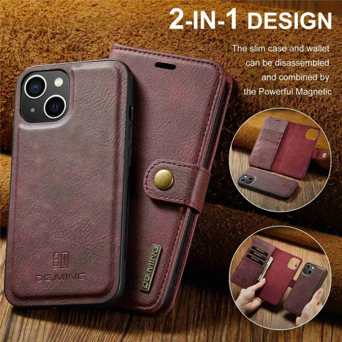 Protection 2 en 1 iPhone 14 housse et coque détachable