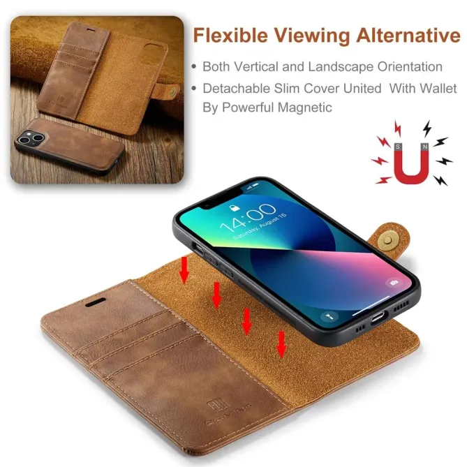 Protection 2 en 1 iPhone 14 housse et coque détachable