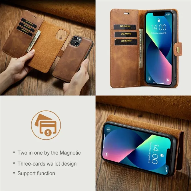 Protection 2 en 1 iPhone 14 housse et coque détachable