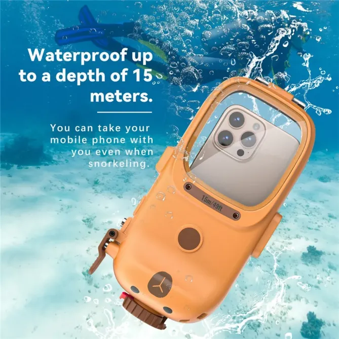 Coque Universelle Plongée 15 m | Télécommande | 7"