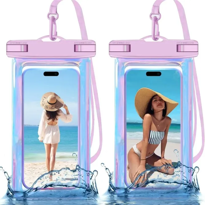 Pochette Étanche Universelle x2 | 7,5" IPX8 Piscine