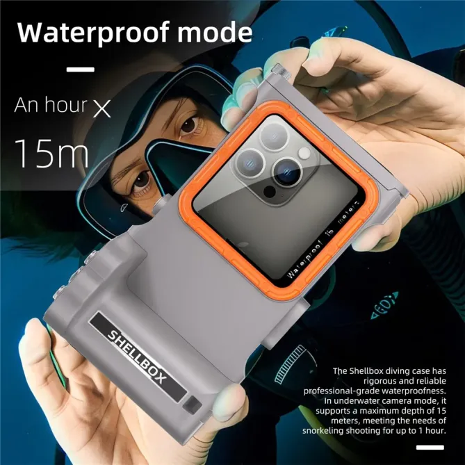 Coque étanche plongée 15m Pro Gen 3