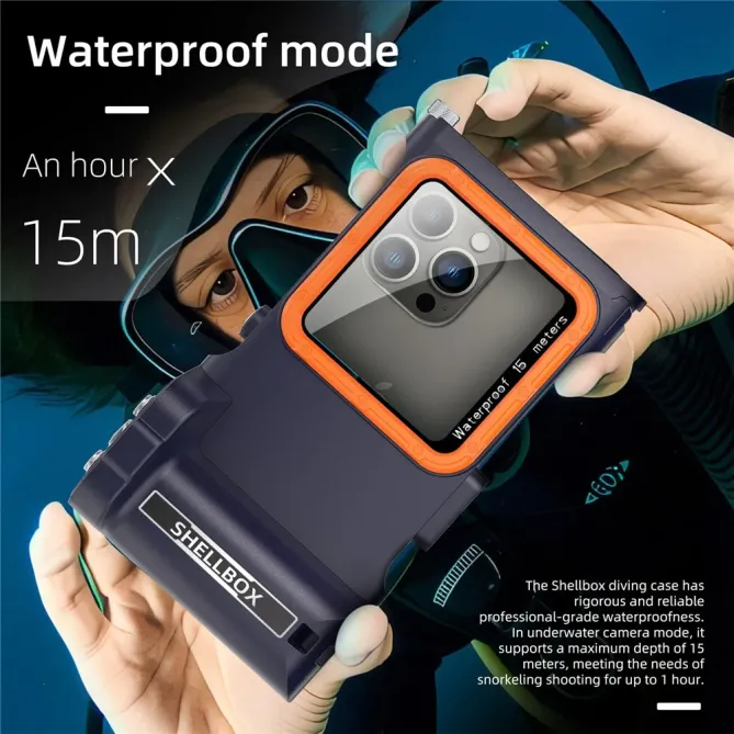 Coque étanche plongée 15m Pro Gen 3