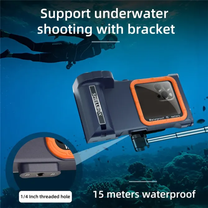 Coque étanche plongée 15m Pro Gen 3