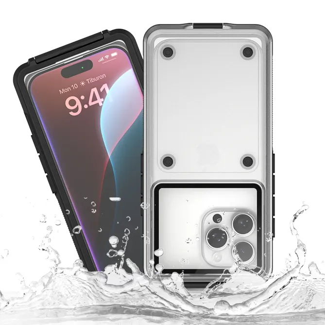 Coque étanche iPhone 17/16/15 Pro 6,3" | IP68 30 m