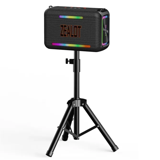 Enceinte camouflage 120W | Outdoor, TWS stéréo & batterie 24000mAh