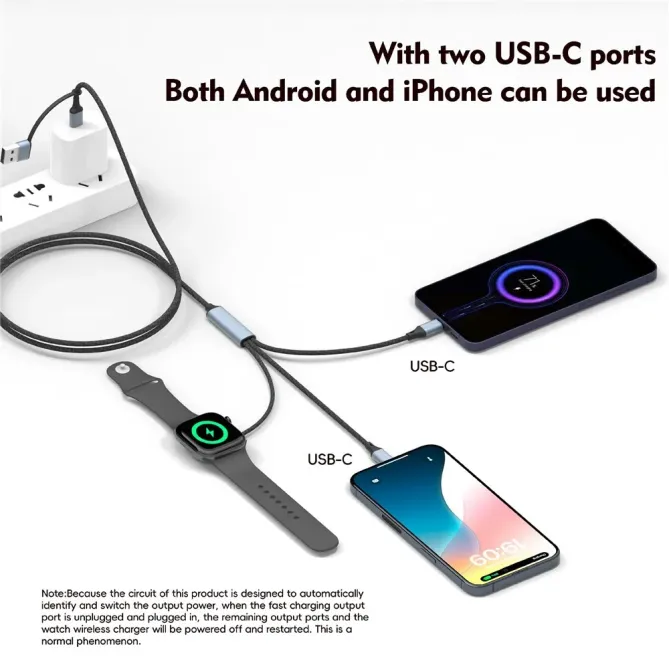 Câble multi-charge 100W | USB-C