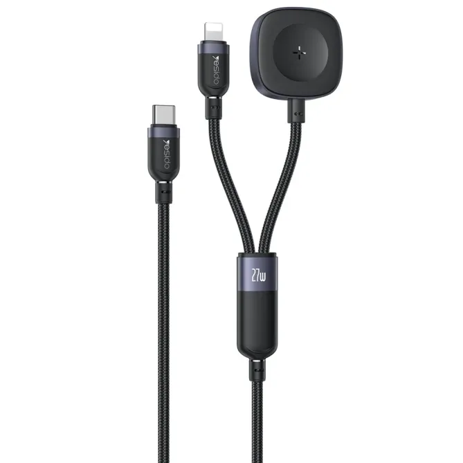 Câble 27W | Type-C vers iPhone et Apple Watch