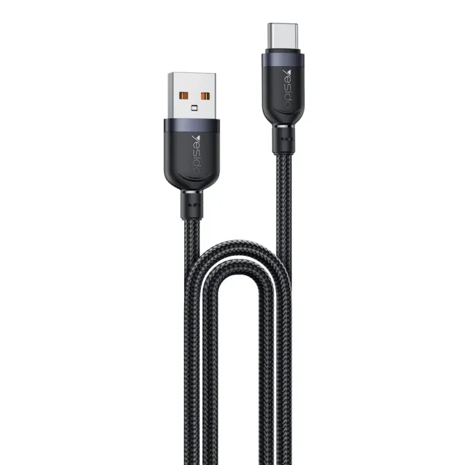 Câble USB-A / USB-C 2m tressé | 3A 18W