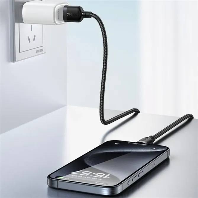 Câble USB-A / USB-C 3m tressé | 3A 18W