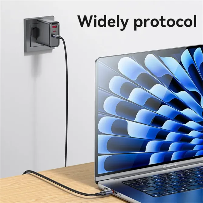 Câble USB-C / USB-C 2m tressé | 240W ultra-rapide