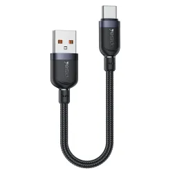 Câble USB-A / USB-C 0,3m tressé | 3A 18W