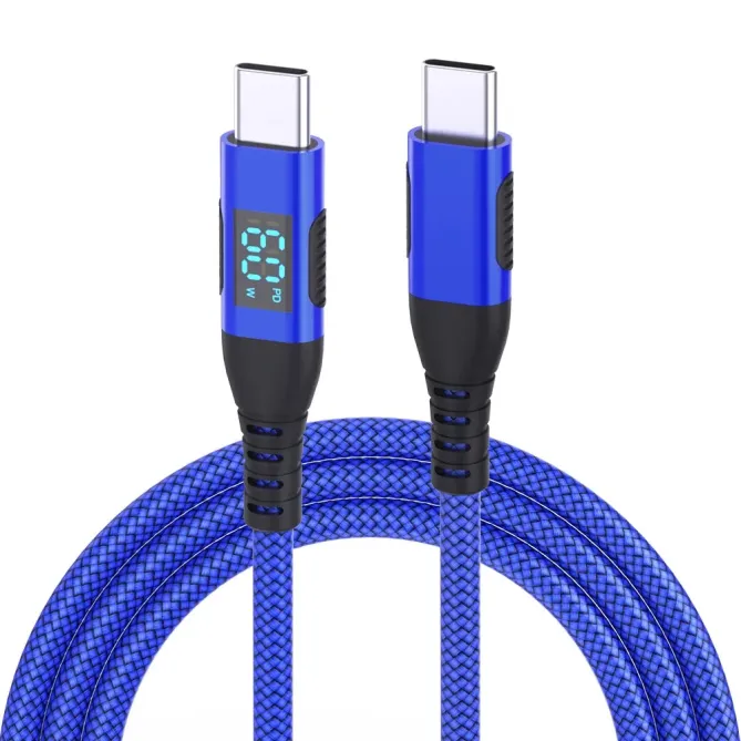 Câble USB-C / USB-C 3m | 60W + affichage digital