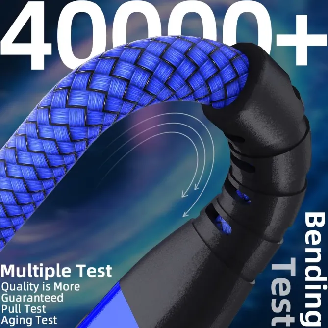 Câble USB-C / USB-C 3m | 60W + affichage digital