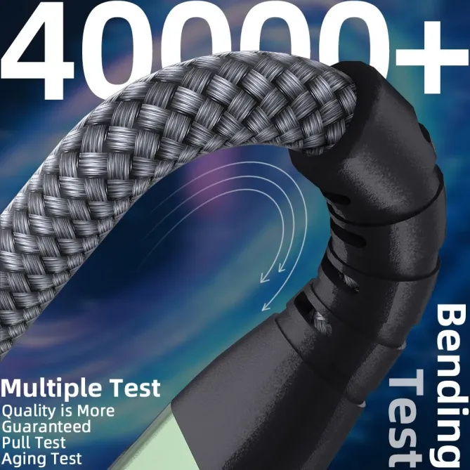 Câble USB-C / USB-C 3m | 60W + affichage digital