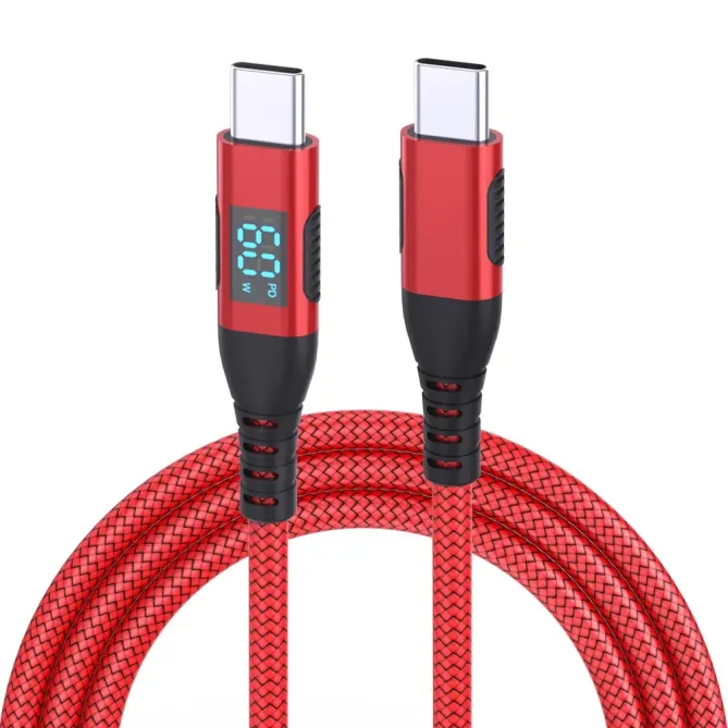 Câble USB-C / USB-C 3m | 60W + affichage digital