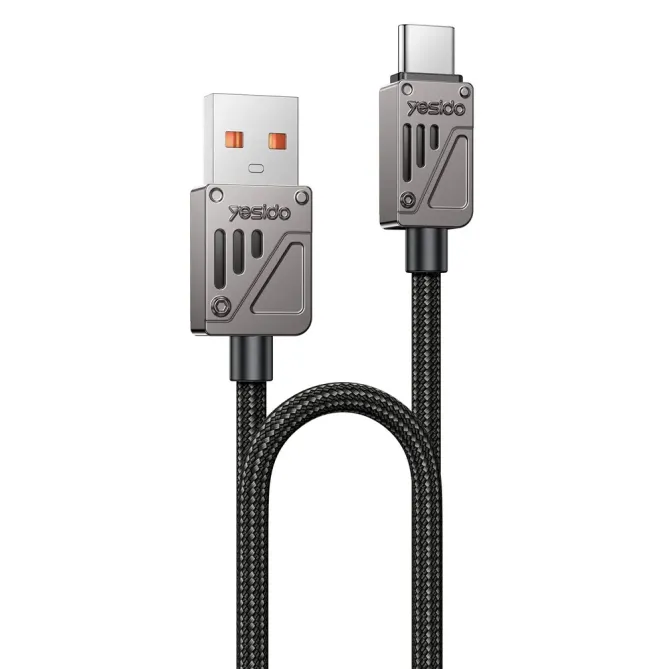 Câble USB-A / USB-C 1,2m tressé | zinc alloy 3A