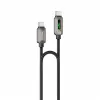 Câble USB-C / USB-C 1,2m tressé | 60W effet lumineux