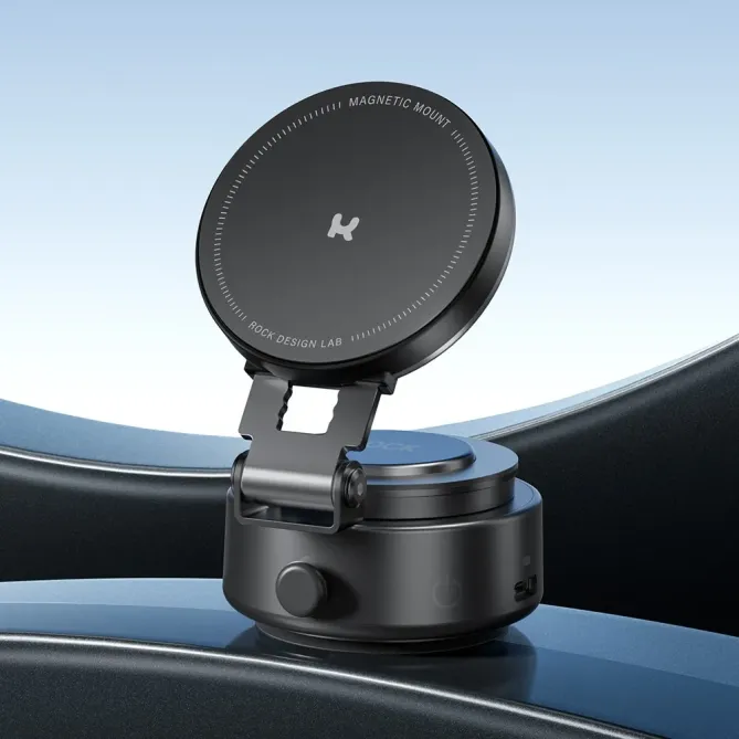 Support magnétique ventouse électrique | 360 degrés