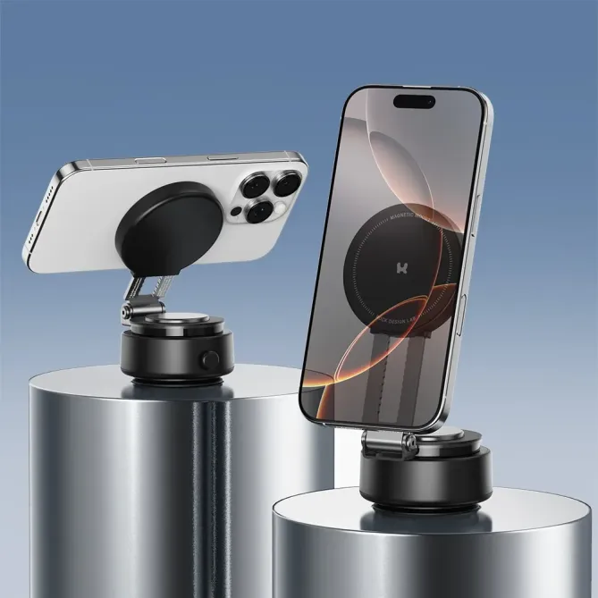 Support magnétique ventouse électrique | 360 degrés