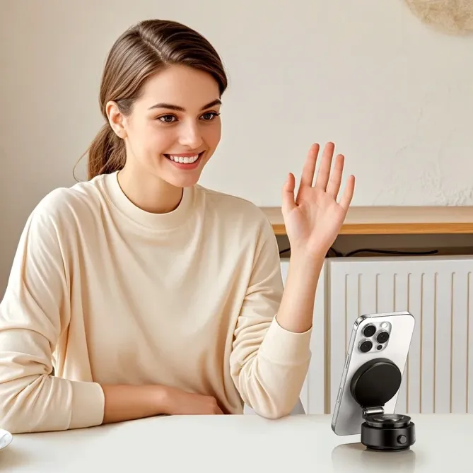 Support magnétique ventouse électrique | 360 degrés