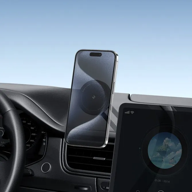 Support magnétique ventouse électrique | 360 degrés