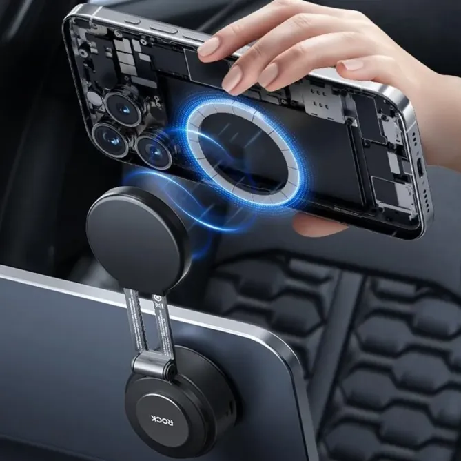 Support magnétique ventouse électrique | 360 degrés