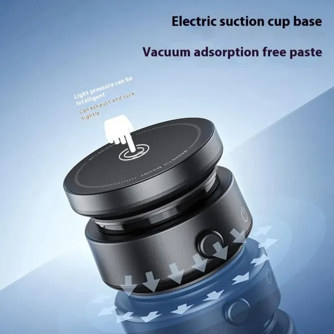 Support magnétique ventouse électrique | 360 degrés