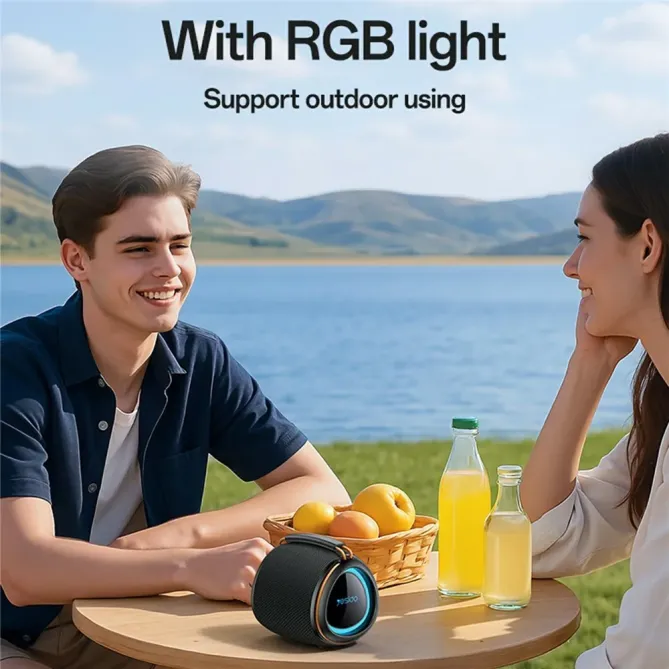 Enceinte subwoofer 8W portable | BT 5.3 RGB multi-mode