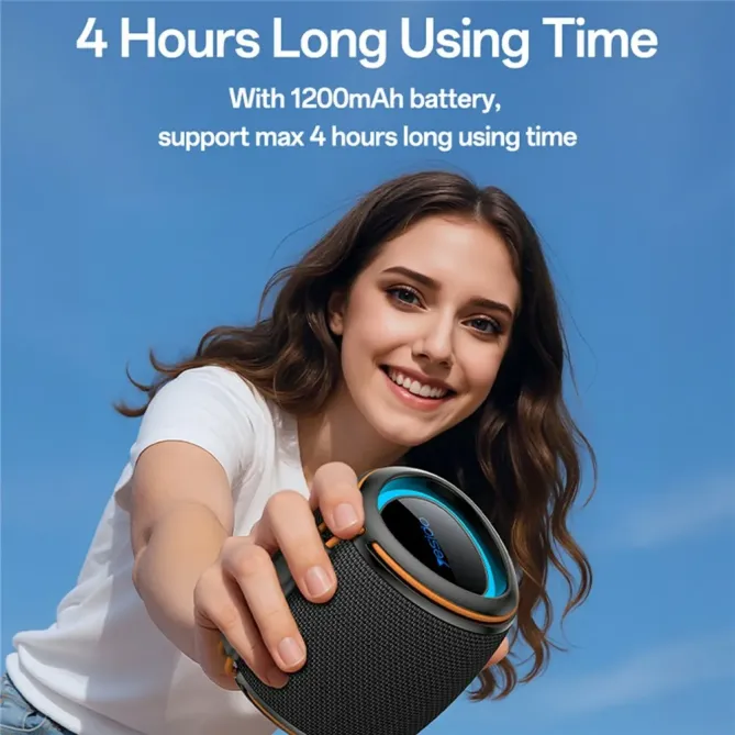 Enceinte subwoofer 8W portable | BT 5.3 RGB multi-mode
