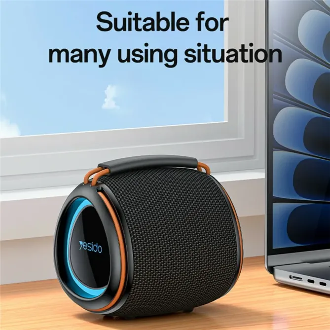 Enceinte subwoofer 8W portable | BT 5.3 RGB multi-mode