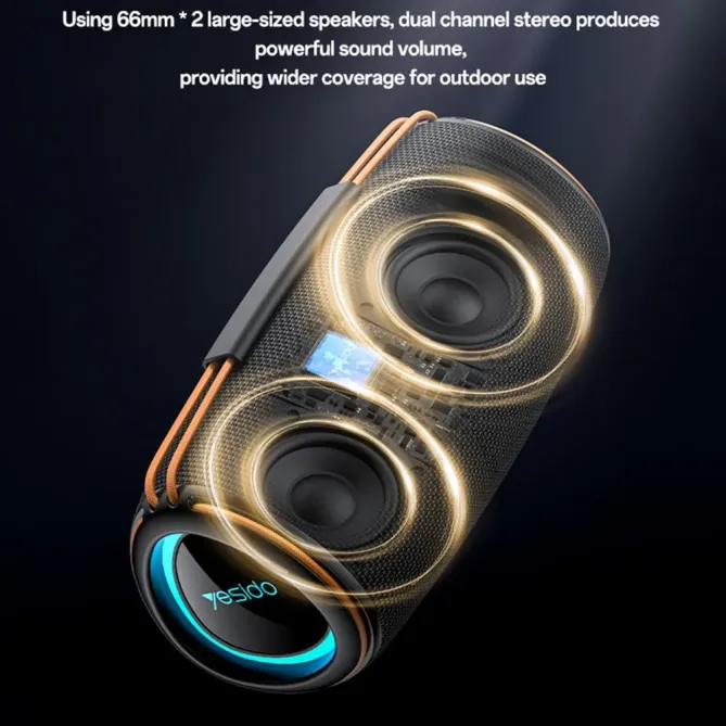 Enceinte 30W YSW38 | BT 5.3, RGB, subwoofer