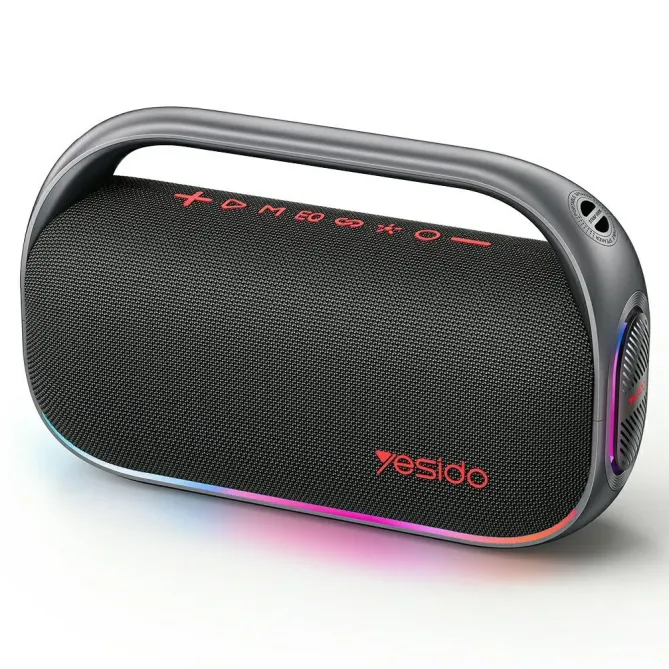 Enceinte 80W BT 5.0 | EQ 3 modes, waterproof, micro sans fil