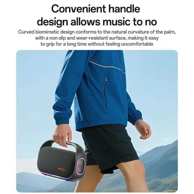 Enceinte 80W BT 5.0 | EQ 3 modes, waterproof, micro sans fil